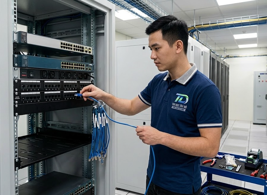 Giải pháp thi công mạng doanh nghiệp toàn diện, ổn định tại Trà Vinh - Vĩnh Long